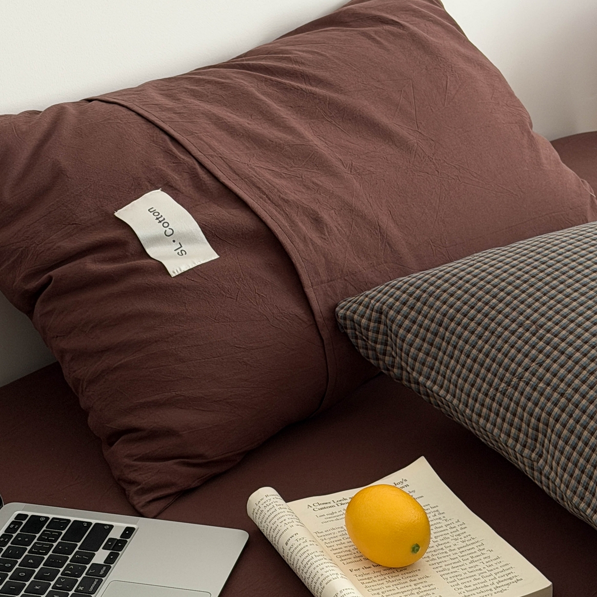 91家纺网 家纺一手货源 找家纺 （总）十里居 2026新款lns博主风全棉纯棉色织水洗棉四件套