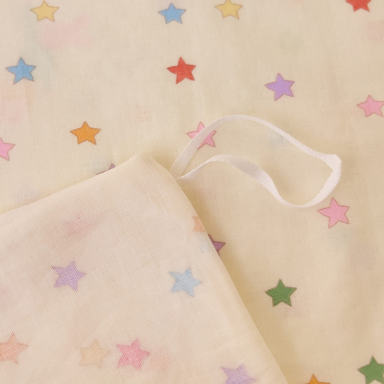 91家纺网 家纺一手货源 找家纺 DoDo 兜兜 2026新款全棉纯棉小温暖双层纱四件套【可定做尺寸】缤纷小兔