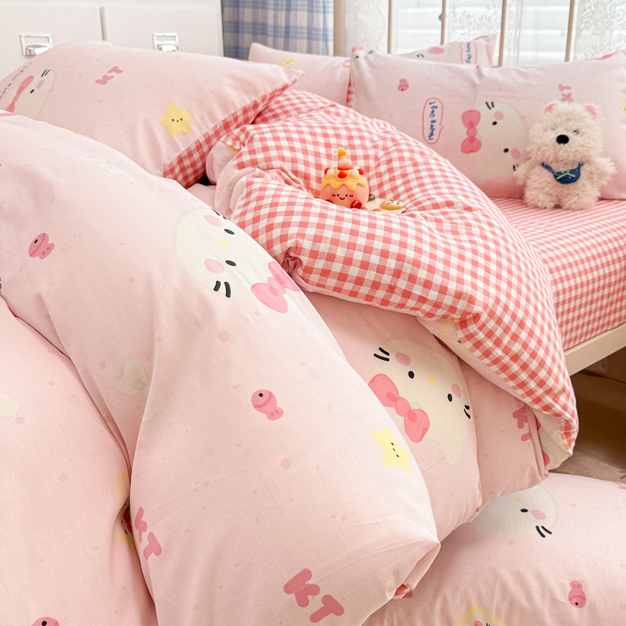 （总）女子家纺 2026新款12868全棉纯棉斜纹四件套