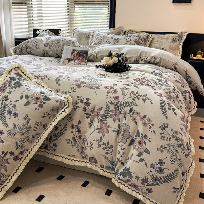 91家纺网 家纺一手货源 找家纺 （总）漫仙阁家纺 2026新款流苏亚麻四件套,波西米亚,花涧雨,皇室,静舍,熙美,弦野,絮语,与花时-灰,与花时-咖,纸月