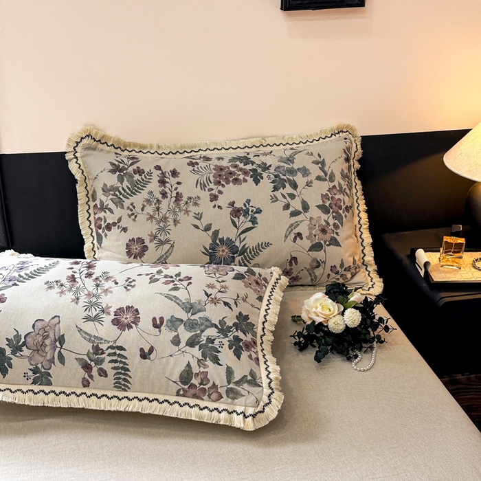 91家纺网 家纺一手货源 找家纺 （总）漫仙阁家纺 2026新款流苏亚麻四件套