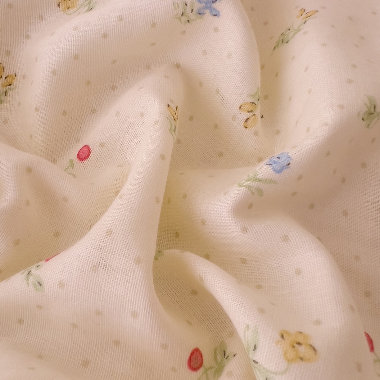 91家纺网 家纺一手货源 找家纺 DoDo 兜兜 2026新款全棉纯棉小温暖双层纱四件套【可定做尺寸】雅颜