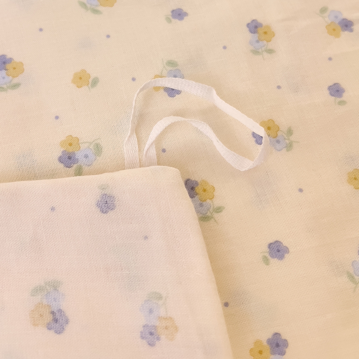 91家纺网 家纺一手货源 找家纺 DoDo 兜兜 2026新款全棉纯棉小温暖双层纱四件套【可定做尺寸】柚香