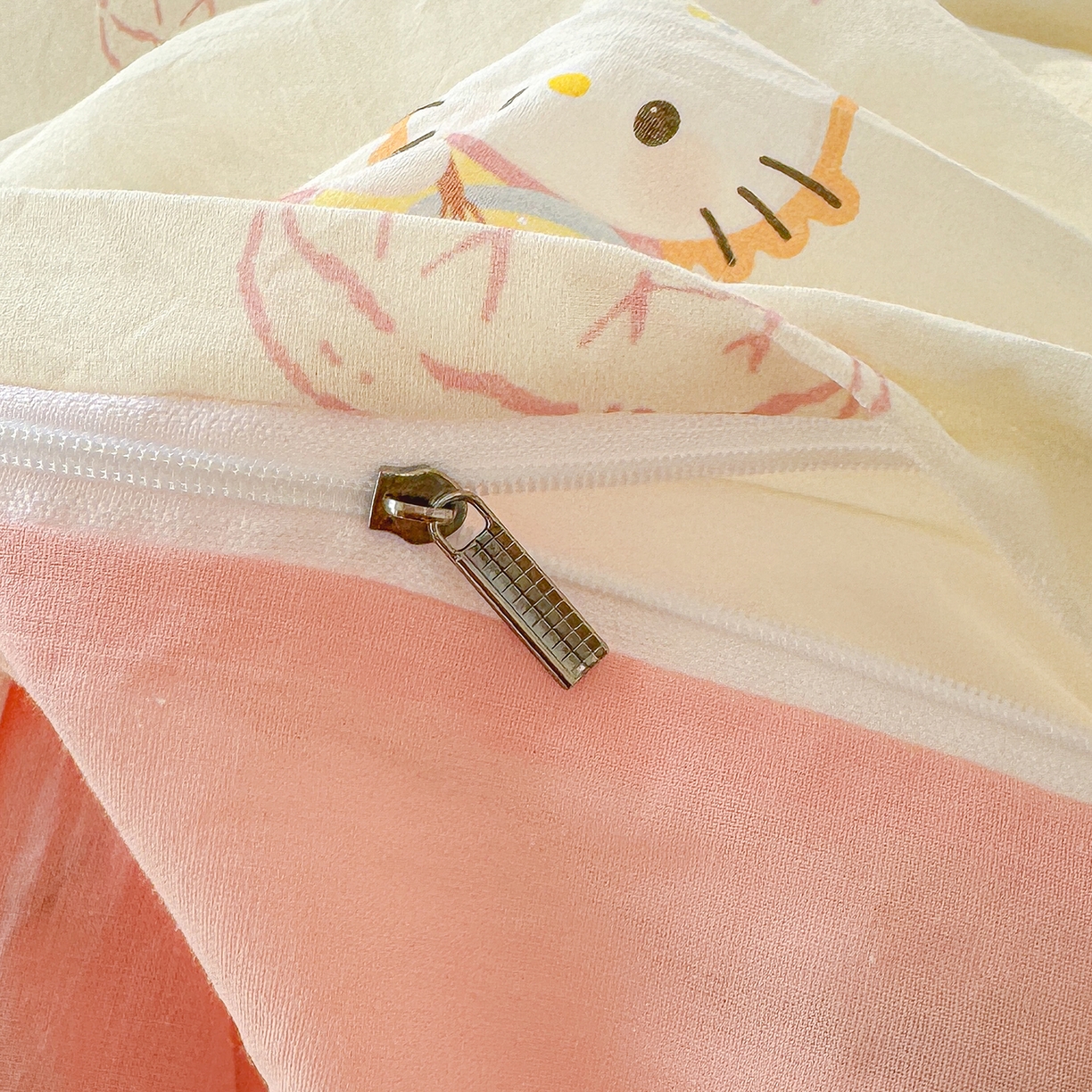 91家纺网 家纺一手货源 找家纺 颜选 2026新款仿棉105克加厚水洗棉四件套-有买家秀 喵喵时光