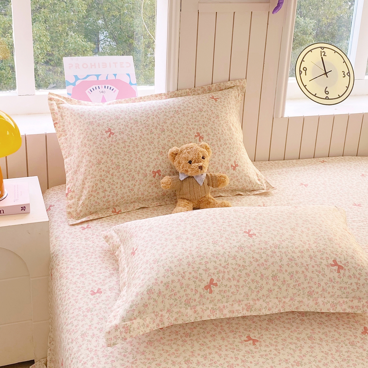 91家纺网 家纺一手货源 找家纺 （总）金丝兔 2026春夏新款纯棉全棉单枕套