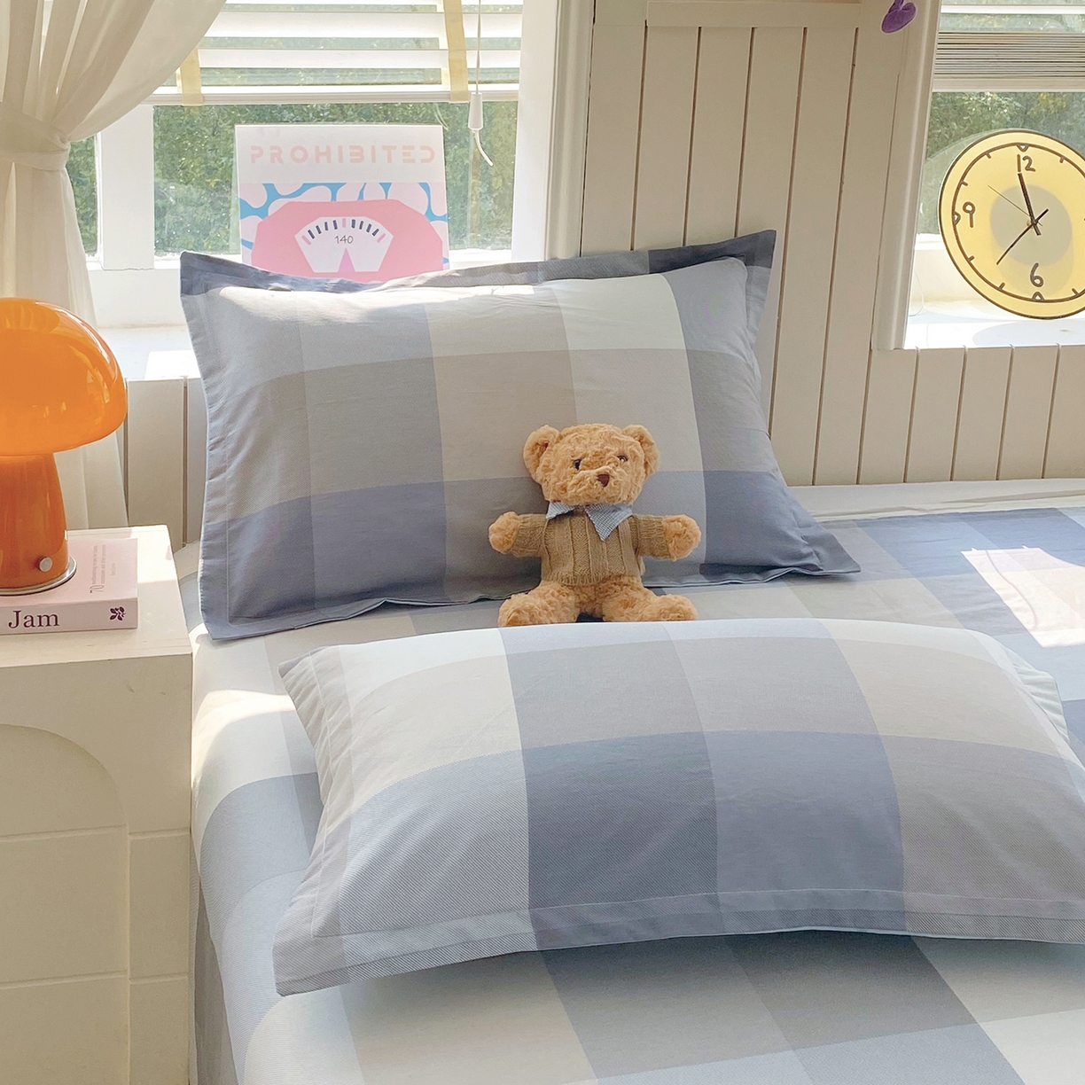 91家纺网 家纺一手货源 找家纺 （总）金丝兔 2026春夏新款纯棉全棉单枕套