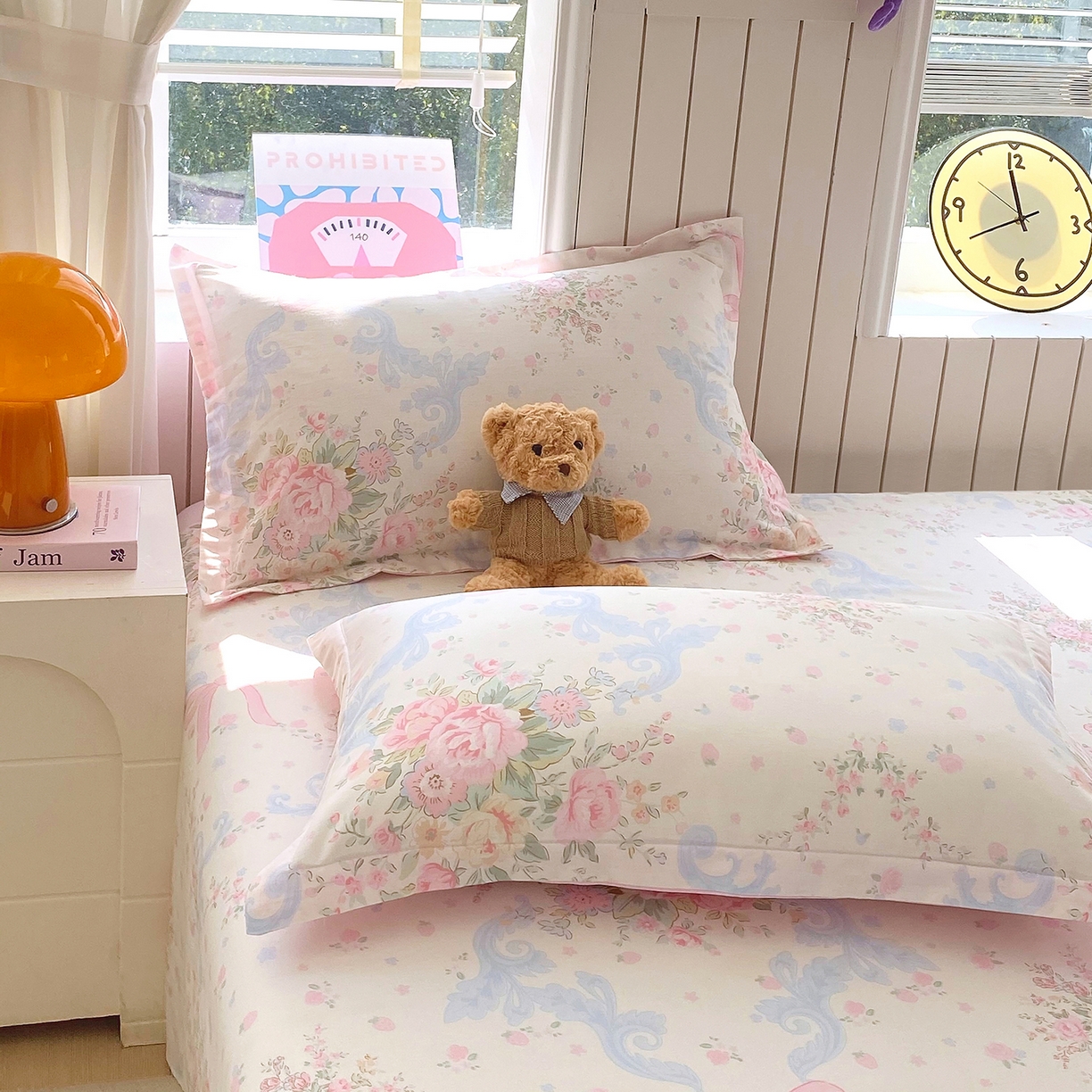 91家纺网 家纺一手货源 找家纺 （总）金丝兔 2026春夏新款纯棉全棉单枕套