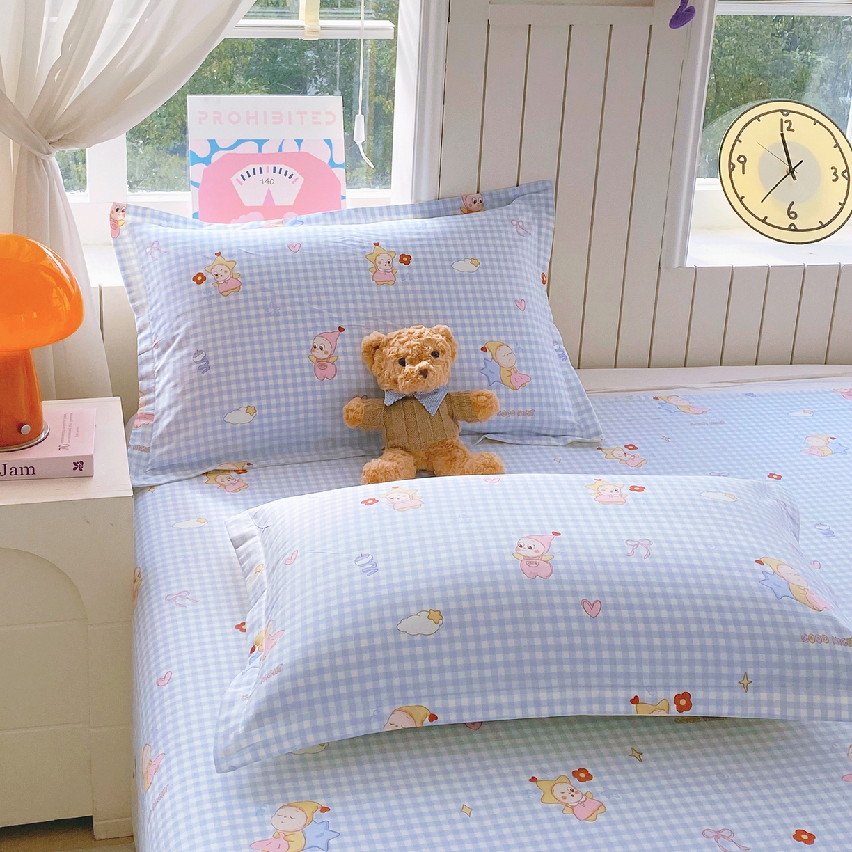 91家纺网 家纺一手货源 找家纺 （总）金丝兔 2026春夏新款纯棉全棉单枕套