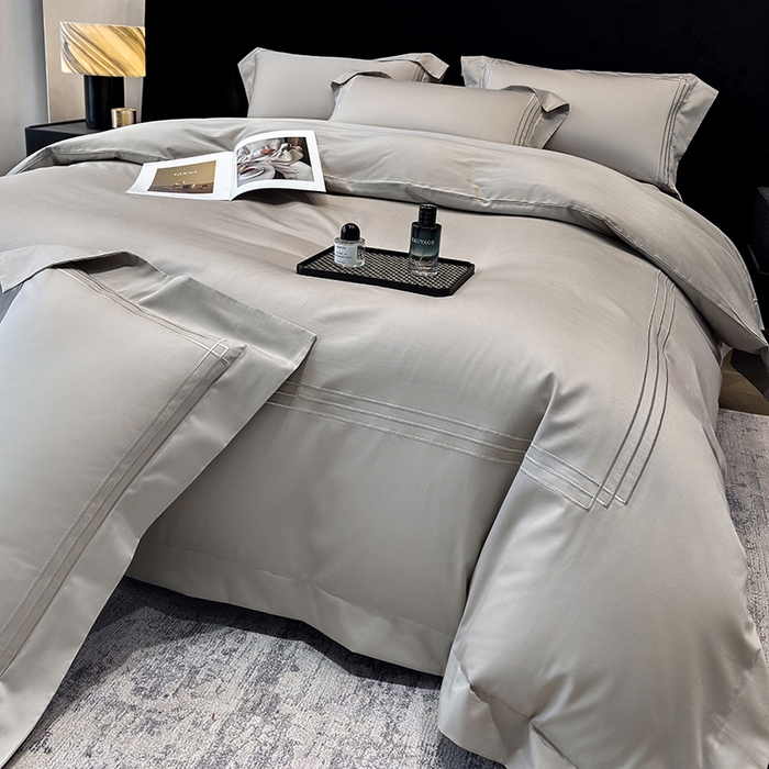 91家纺网 家纺一手货源 找家纺 （总）星蕴家纺 2026新款贡缎长绒棉四件套-简爱