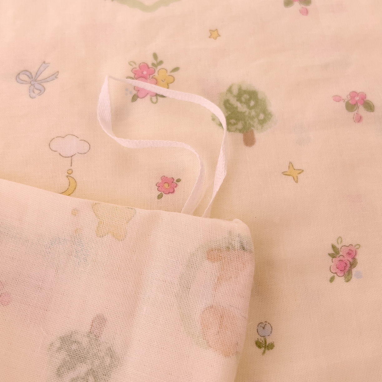 91家纺网 家纺一手货源 找家纺 DoDo 兜兜 2026新款全棉纯棉小温暖双层纱单被套单品被套被套单件（可定做尺寸） 春日小狗