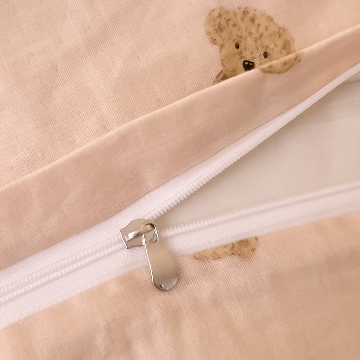 91家纺网 家纺一手货源 找家纺 DoDo 兜兜 2026新款全棉纯棉小温暖双层纱单被套单品被套被套单件（可定做尺寸） 可可熊