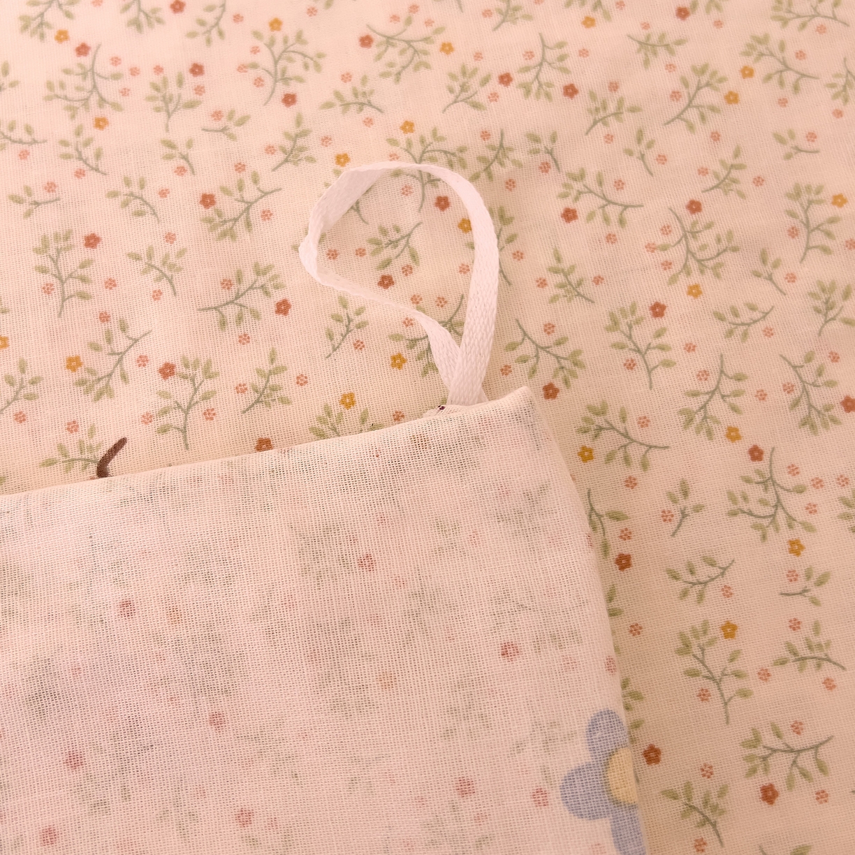 91家纺网 家纺一手货源 找家纺 DoDo 兜兜 2026新款全棉纯棉小温暖双层纱单被套单品被套被套单件（可定做尺寸） 萌萌狮