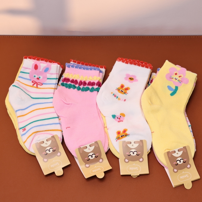 91家纺网 家纺一手货源 找家纺 （总）【福利款】松色家居 2026新款袜子-儿童卡通-单双装