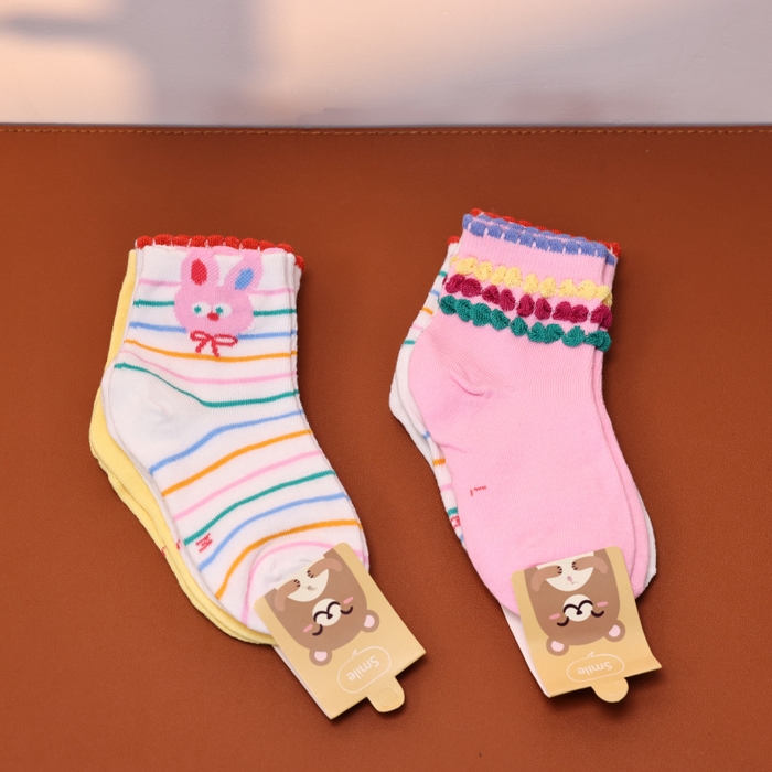 91家纺网 家纺一手货源 找家纺 （总）【福利款】松色家居 2026新款袜子-儿童卡通-单双装