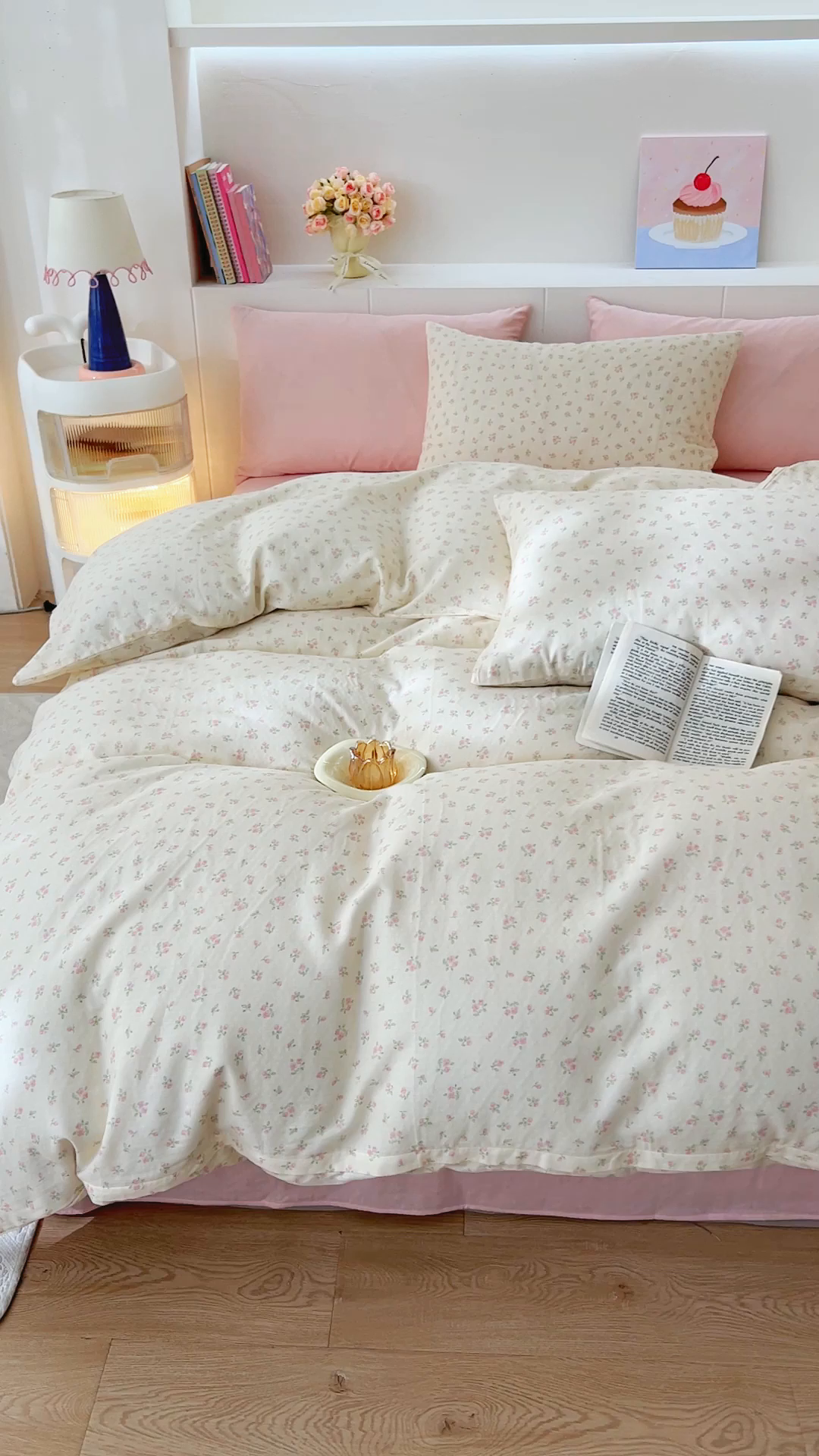 91家纺网 家纺一手货源 找家纺 DoDo 兜兜 2026新款全棉纯棉小温暖双层纱单被套单品被套被套单件（可定做尺寸） 邂逅-粉