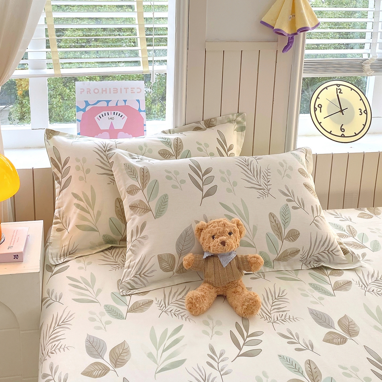 91家纺网 家纺一手货源 找家纺 （总）金丝兔 2026新款ins新疆全棉印花小清新纯棉单被套（提供买家秀和质检报告）