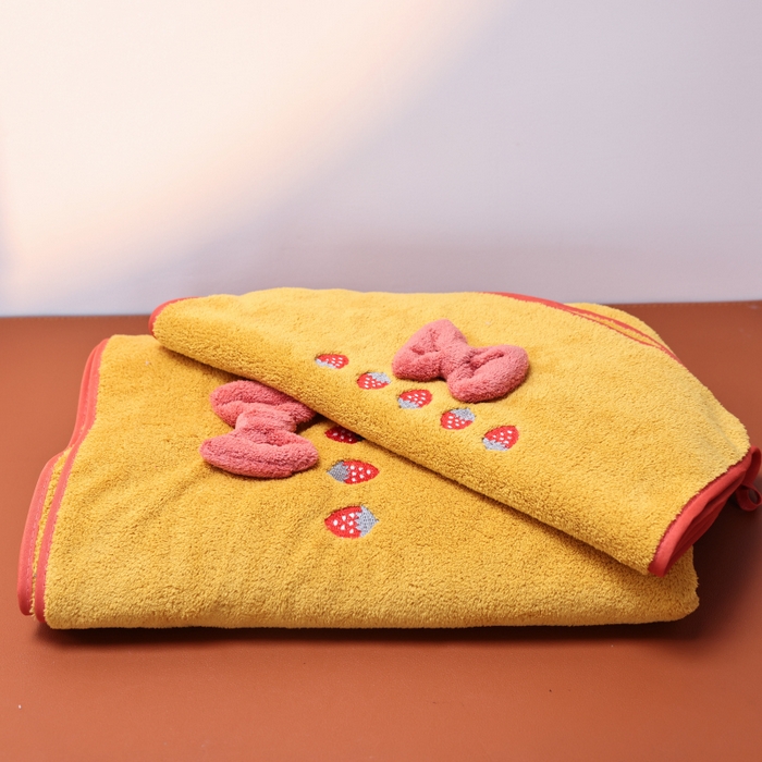 91家纺网 家纺一手货源 找家纺 （总）【福利款】松色家居 2026新款浴巾毛巾两件套单件礼盒