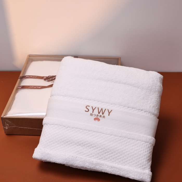 91家纺网 家纺一手货源 找家纺 （总）【福利款】松色家居 2026新款浴巾毛巾两件套单件礼盒