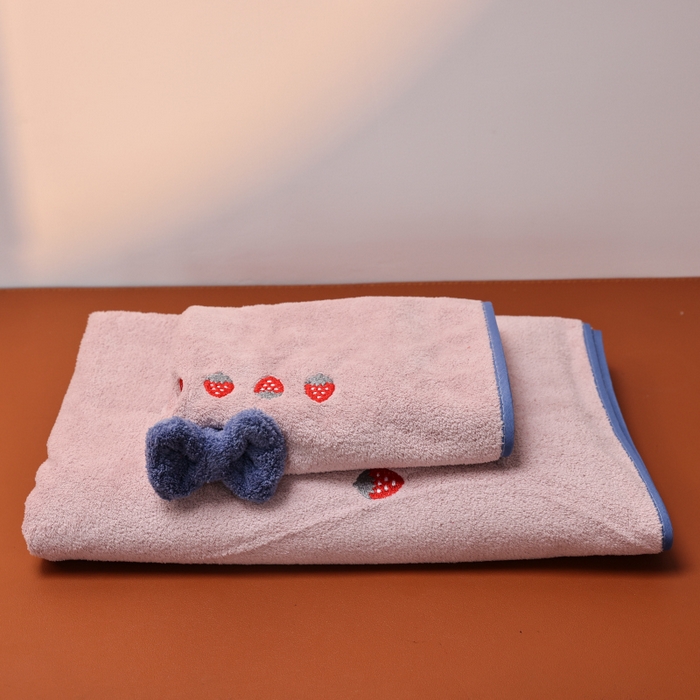 91家纺网 家纺一手货源 找家纺 （总）【福利款】松色家居 2026新款浴巾毛巾两件套单件礼盒