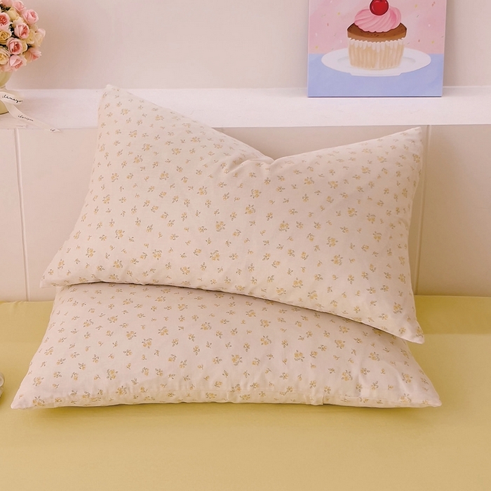 91家纺网 家纺一手货源 找家纺 （总）DoDo 兜兜 2026新款全棉纯棉小温暖双层纱系列单枕套【可定做尺寸】