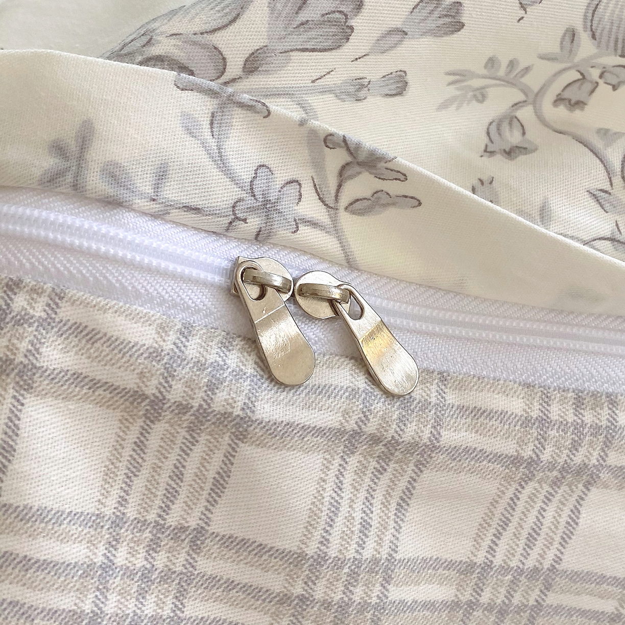 91家纺网 家纺一手货源 找家纺 金丝兔 2026新款ins新疆全棉印花小清新纯棉单被套（提供买家秀和质检报告） 白山茶