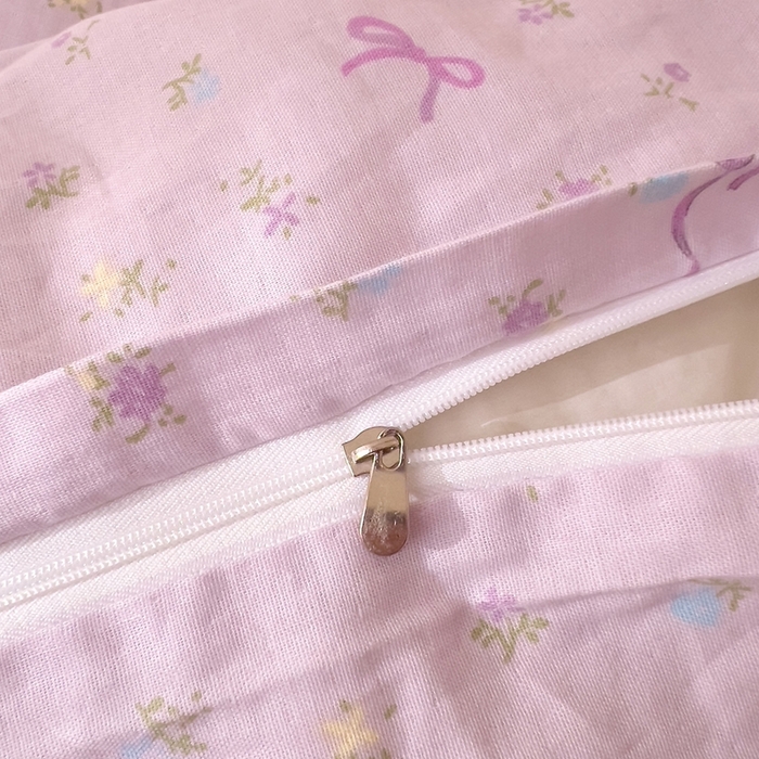 91家纺网 家纺一手货源 找家纺 DoDo 兜兜 2026新款全棉纯棉小温暖双层纱系列单枕套【可定做尺寸】蝴蝶兔兔