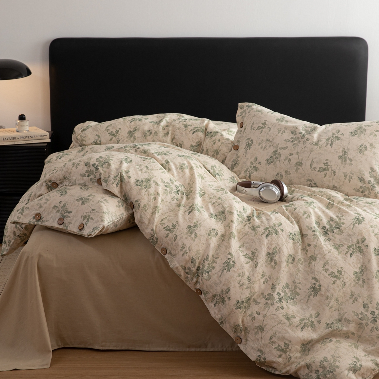 91家纺网 家纺一手货源 找家纺 （总）简宜家居（朝初家纺） 2026新款亲肤舒适印花棉麻四件套