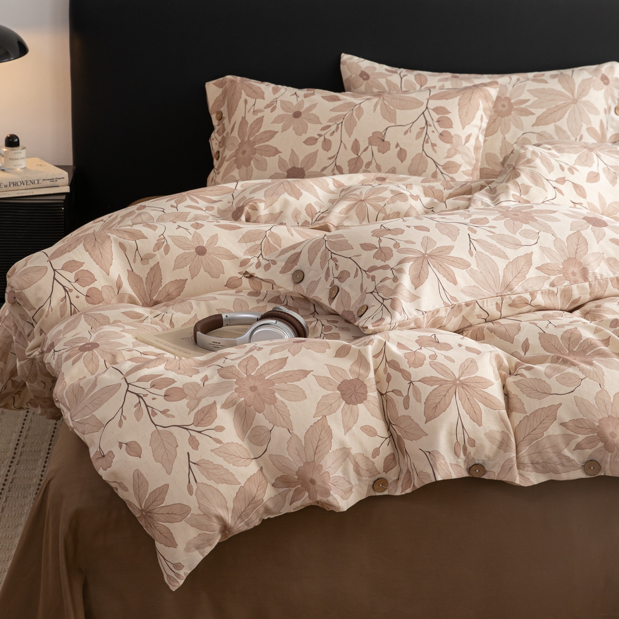 91家纺网 家纺一手货源 找家纺 （总）简宜家居（朝初家纺） 2026新款亲肤舒适印花棉麻四件套