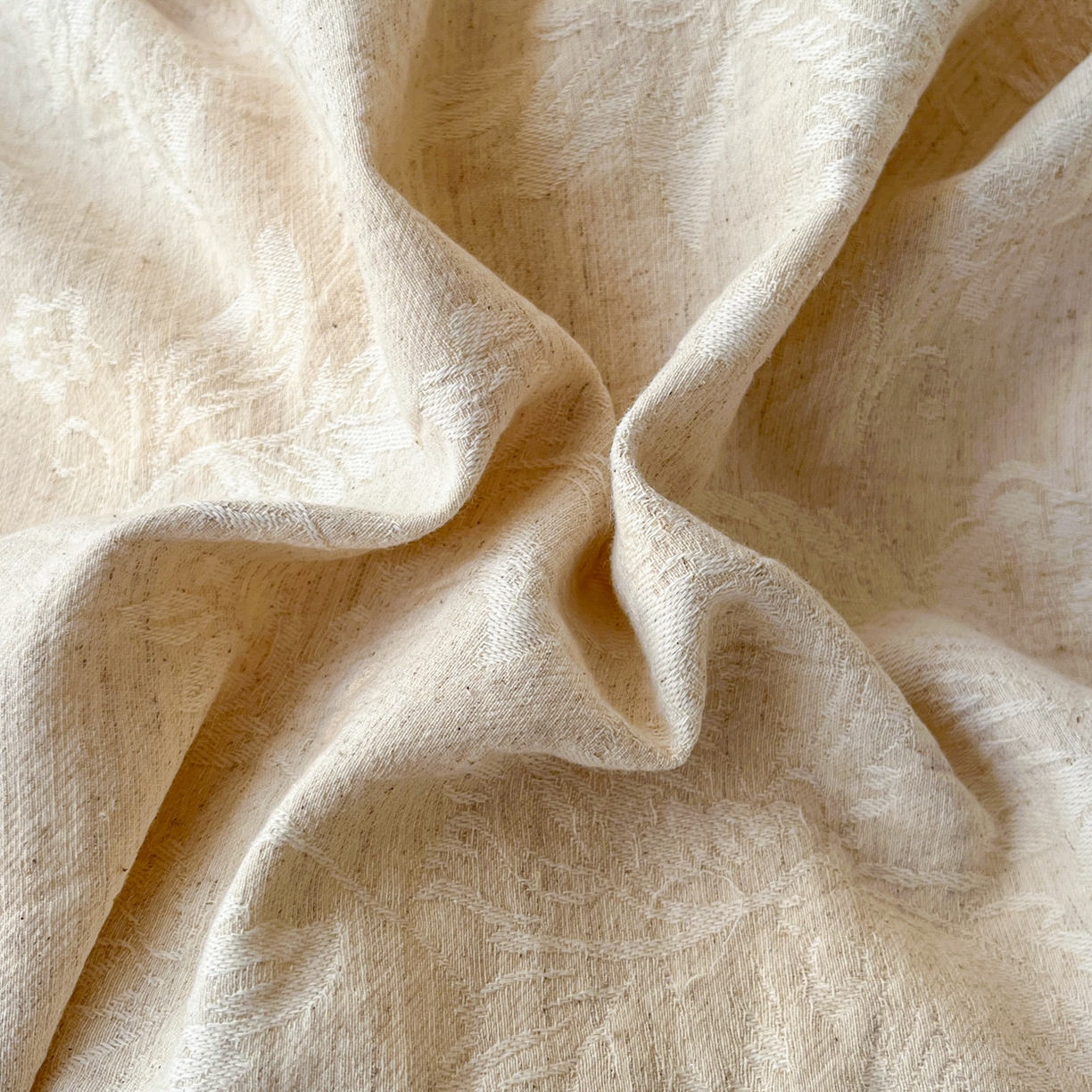 91家纺网 家纺一手货源 找家纺 金丝鸟家纺 2026春夏新款全棉纯棉棉麻提花四件套 花时代