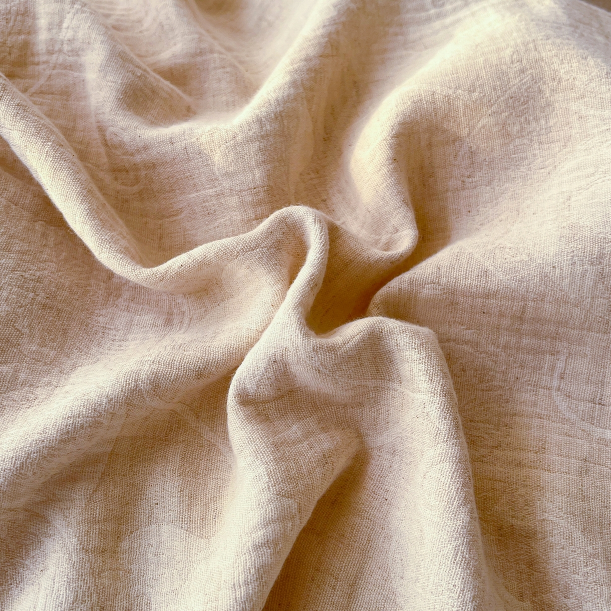 91家纺网 家纺一手货源 找家纺 金丝鸟家纺 2026春夏新款全棉纯棉棉麻提花四件套 听风絮