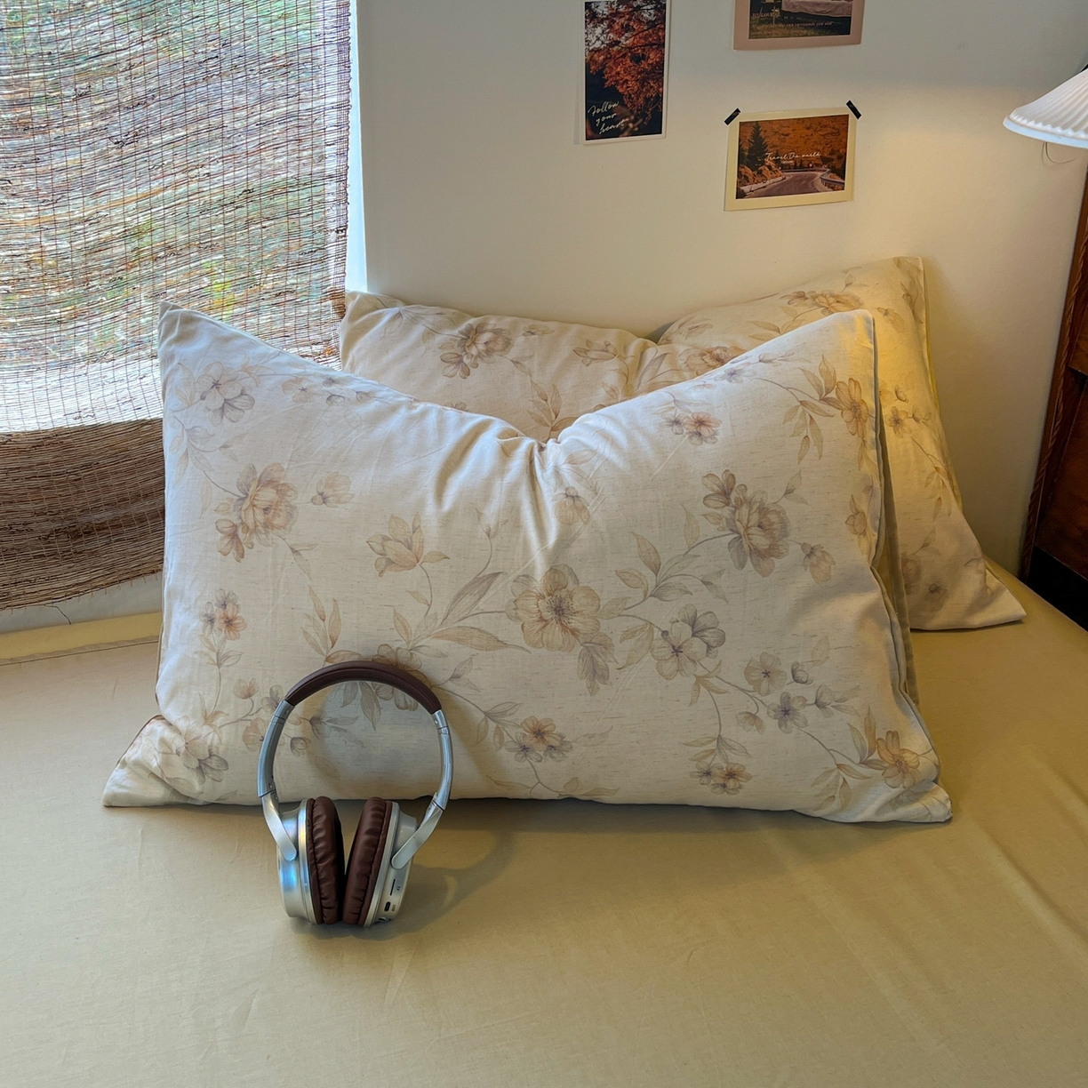 91家纺网 家纺一手货源 找家纺 金丝鸟家纺 2026春夏新款全棉纯棉棉麻印花四件套 匆匆那年