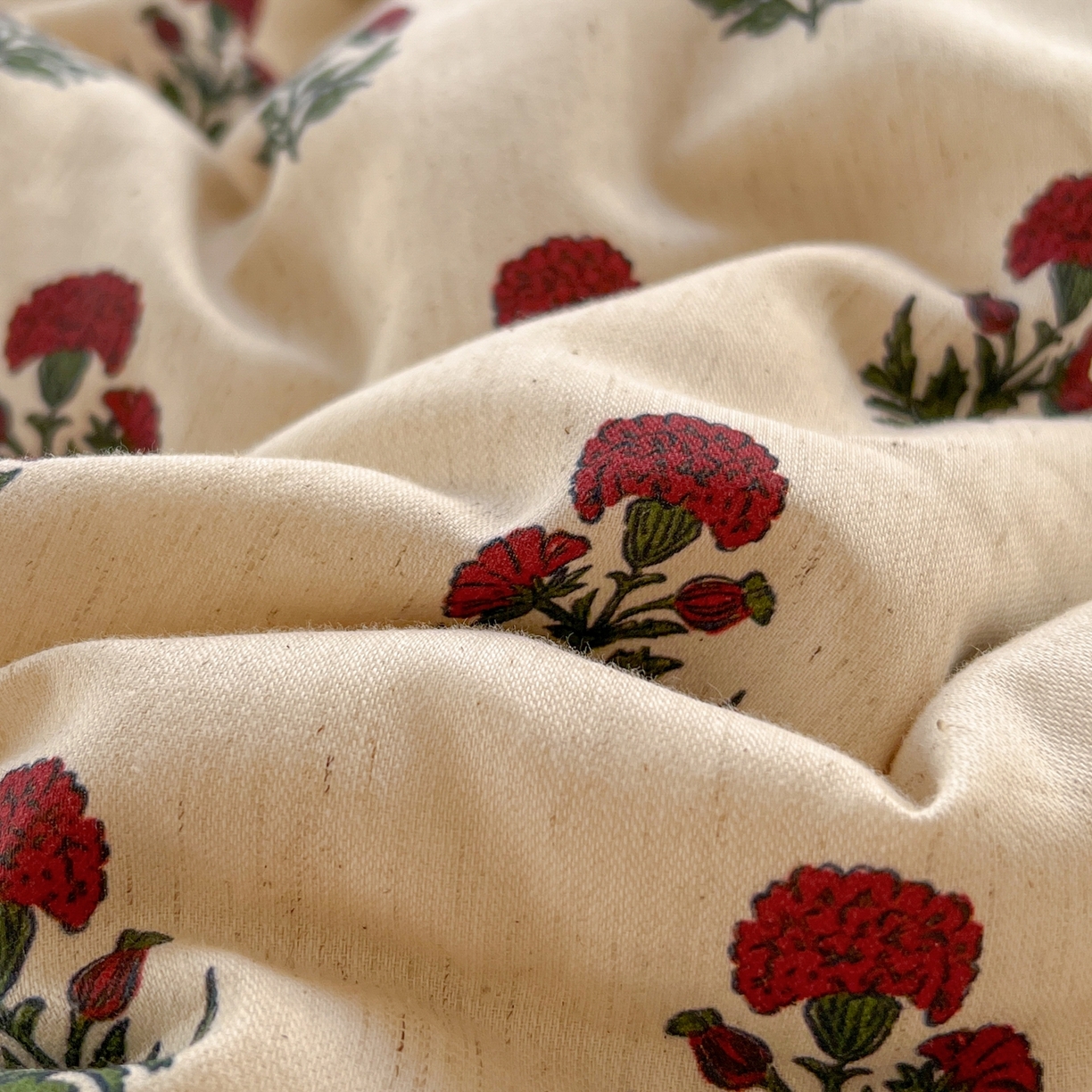 91家纺网 家纺一手货源 找家纺 金丝鸟家纺 2026春夏新款全棉纯棉棉麻印花木耳花边款四件套 如约