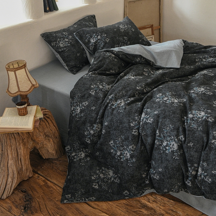 91家纺网 家纺一手货源 找家纺 （总）松色家居 2026新款棉麻超柔被芯-飞花集