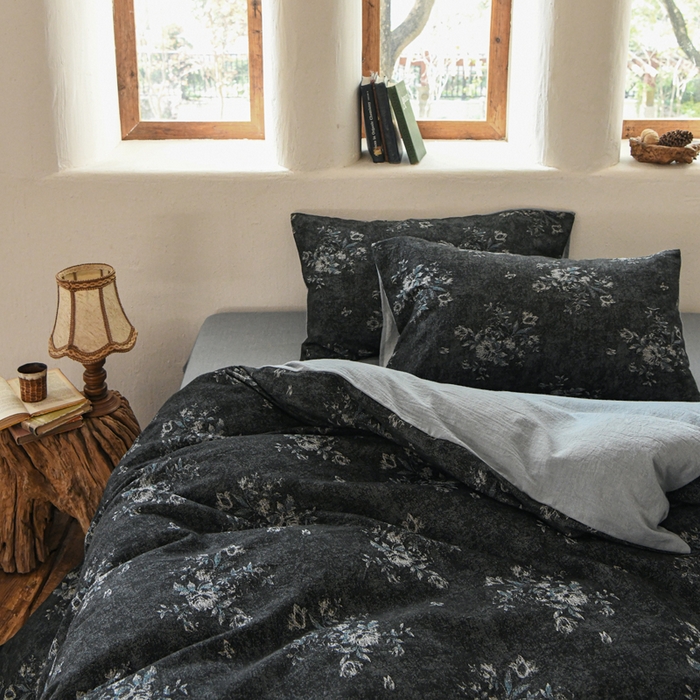 91家纺网 家纺一手货源 找家纺 （总）松色家居 2026新款棉麻超柔被芯-飞花集