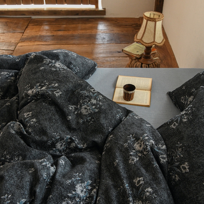 91家纺网 家纺一手货源 找家纺 （总）松色家居 2026新款棉麻超柔被芯-飞花集