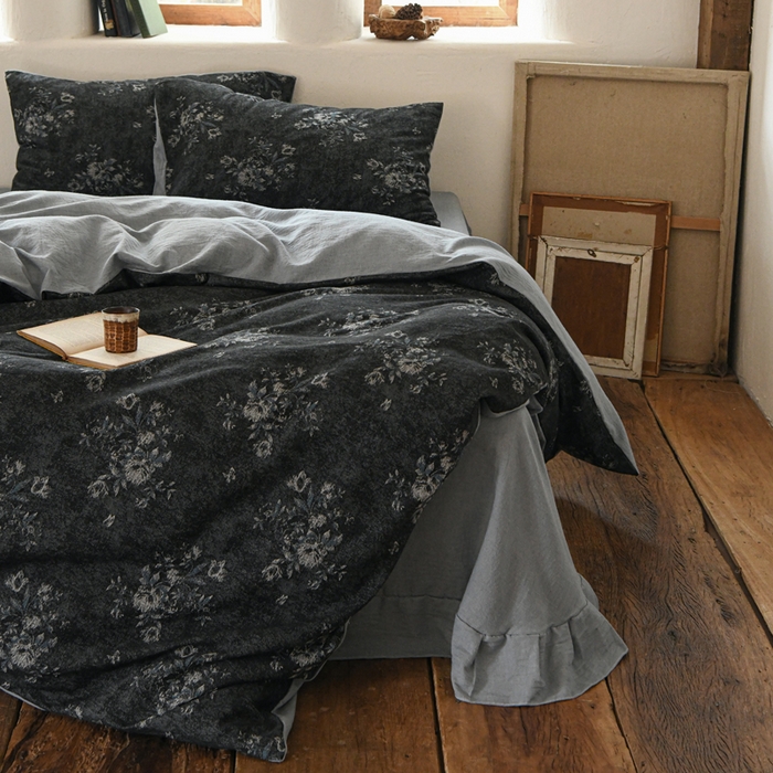 91家纺网 家纺一手货源 找家纺 （总）松色家居 2026新款棉麻超柔被芯-飞花集