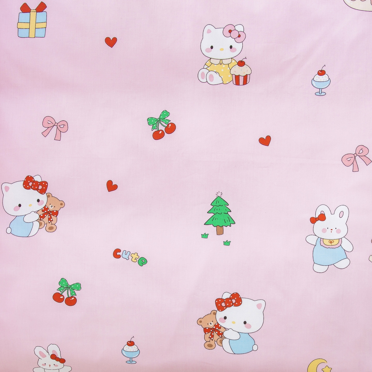 91家纺网 家纺一手货源 找家纺 乐秀 2026新款幼儿园双面四季款儿童床垫套+床垫芯 甜蜜伙伴