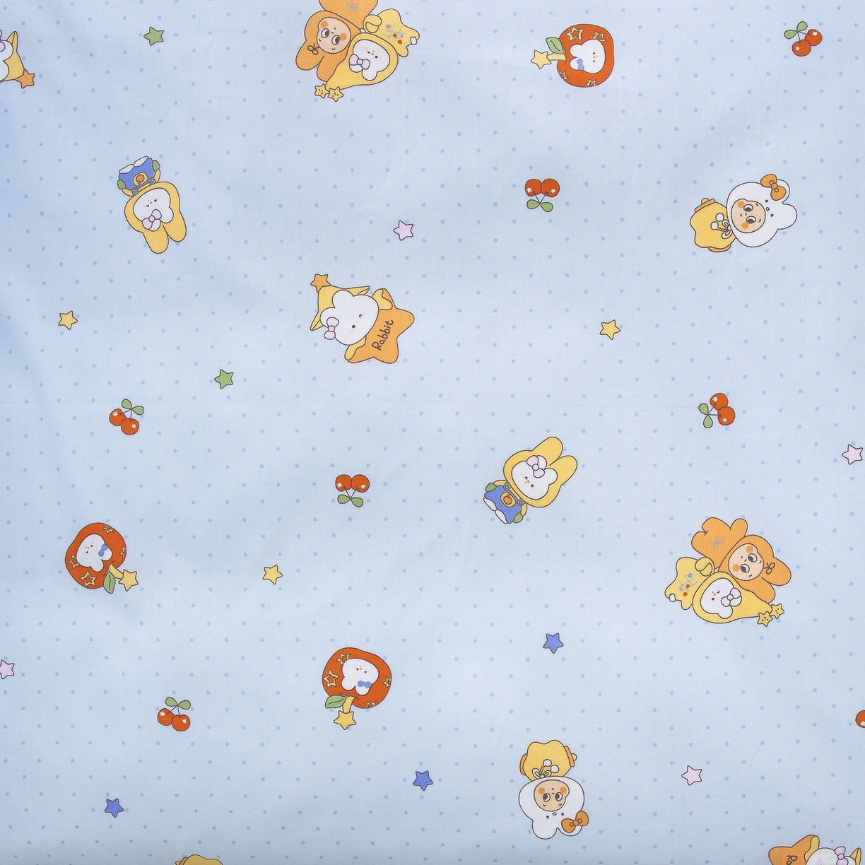 91家纺网 家纺一手货源 找家纺 乐秀 2026新款幼儿园双面四季款儿童床垫套+床垫芯 星星小伙伴