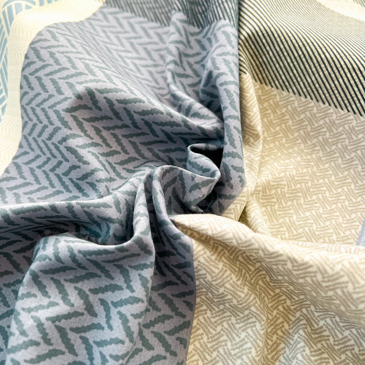 91家纺网 家纺一手货源 找家纺 珂博家纺 2026新款12868全棉纯棉小清新印花四件套 格调都市