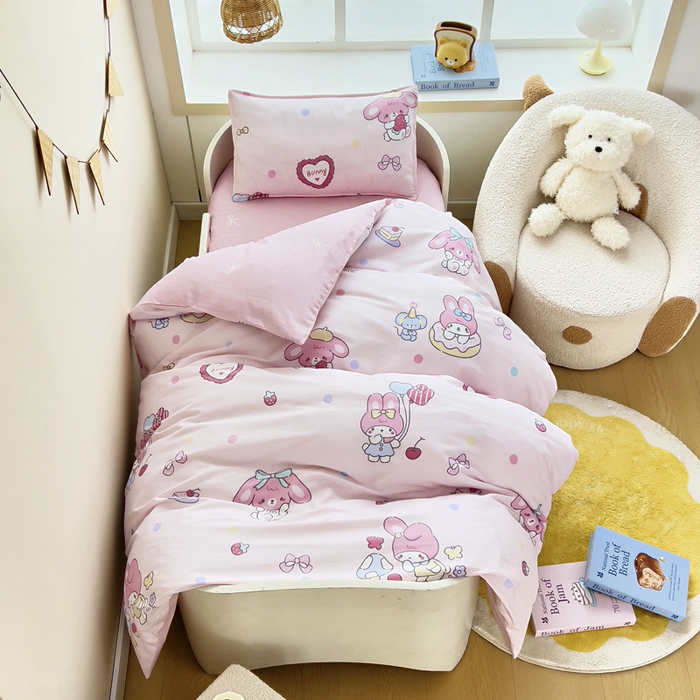 91家纺网 家纺一手货源 找家纺 （总）鱼宝2026新款全棉幼儿园套件--萌趣系列