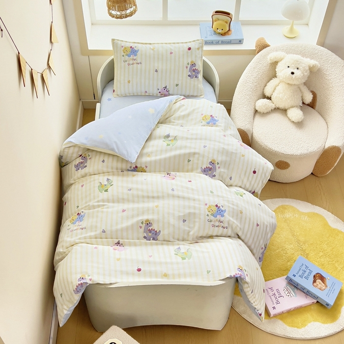 91家纺网 家纺一手货源 找家纺 （总）鱼宝2026新款全棉幼儿园套件--萌趣系列