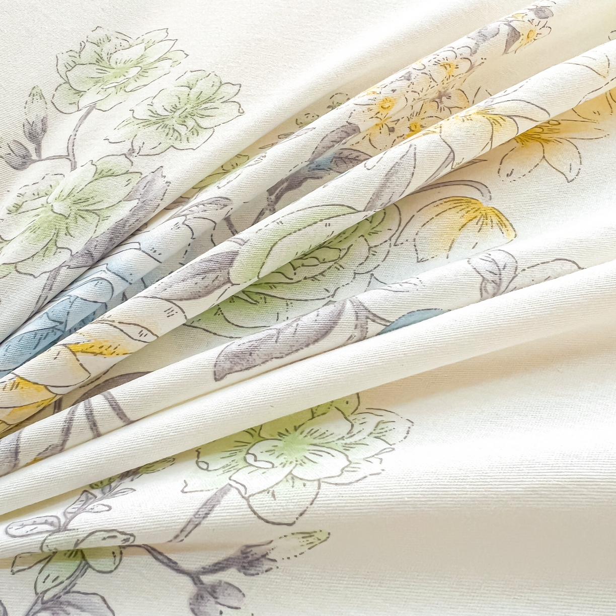 91家纺网 家纺一手货源 找家纺 （总）珂博家纺 2026新款12868全棉纯棉小清新印花系列单品被套