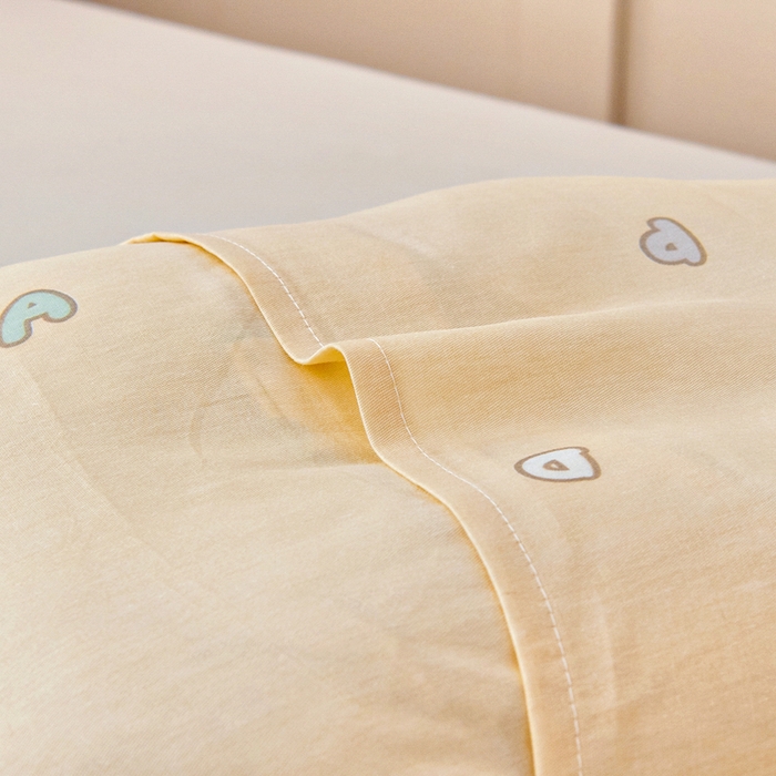 91家纺网 家纺一手货源 找家纺 鱼宝2026新款全棉幼儿园套件--萌趣系列 森林熊猫绿