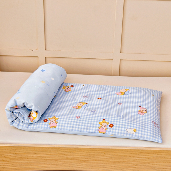 91家纺网 家纺一手货源 找家纺 鱼宝2026新款全棉幼儿园套件--萌趣系列 可爱宝宝