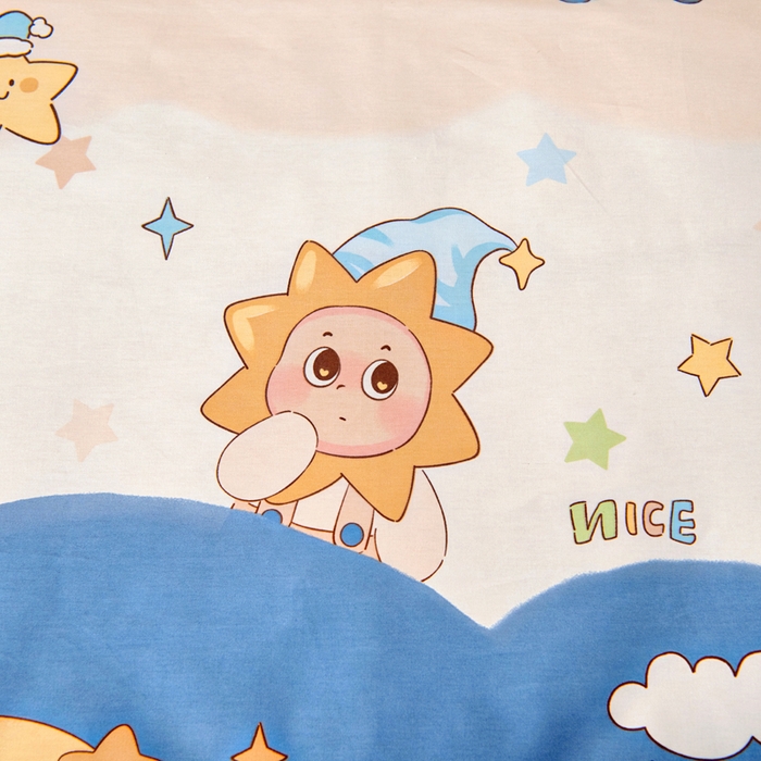 91家纺网 家纺一手货源 找家纺 鱼宝2026新款全棉幼儿园套件--萌趣系列 星梦童话