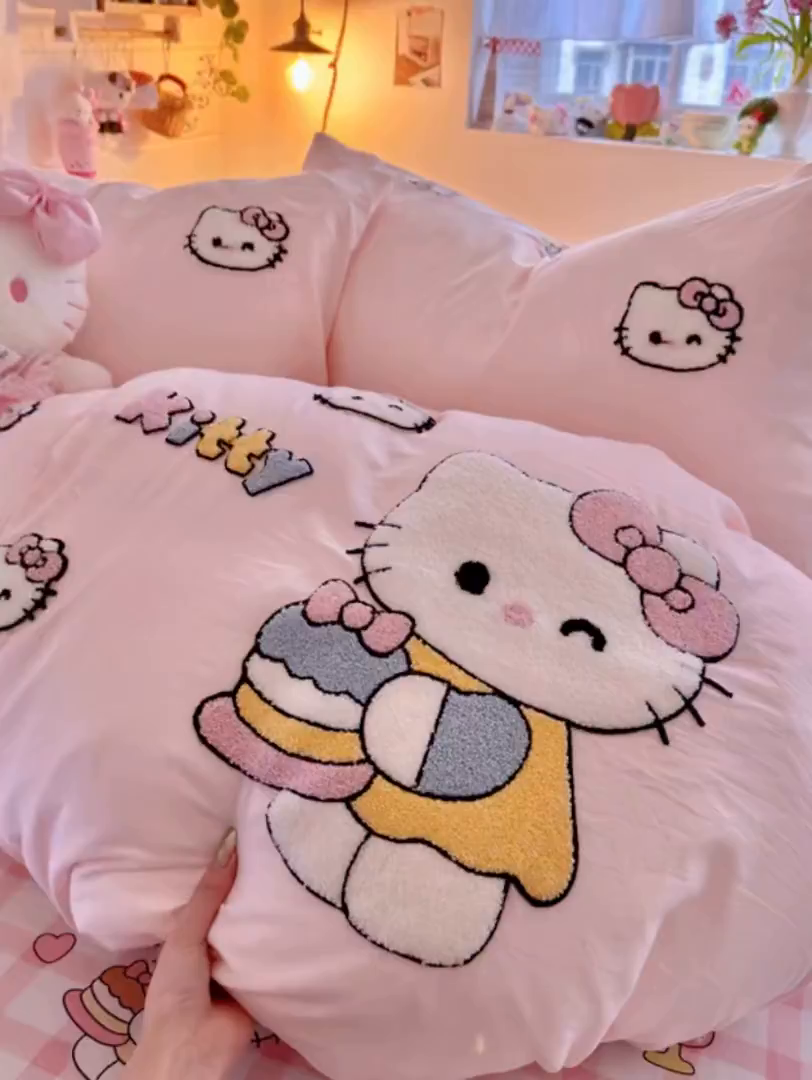 91家纺网 家纺一手货源 找家纺 （总）优卡迪家纺馆 2026新款水洗棉印加绣四件套