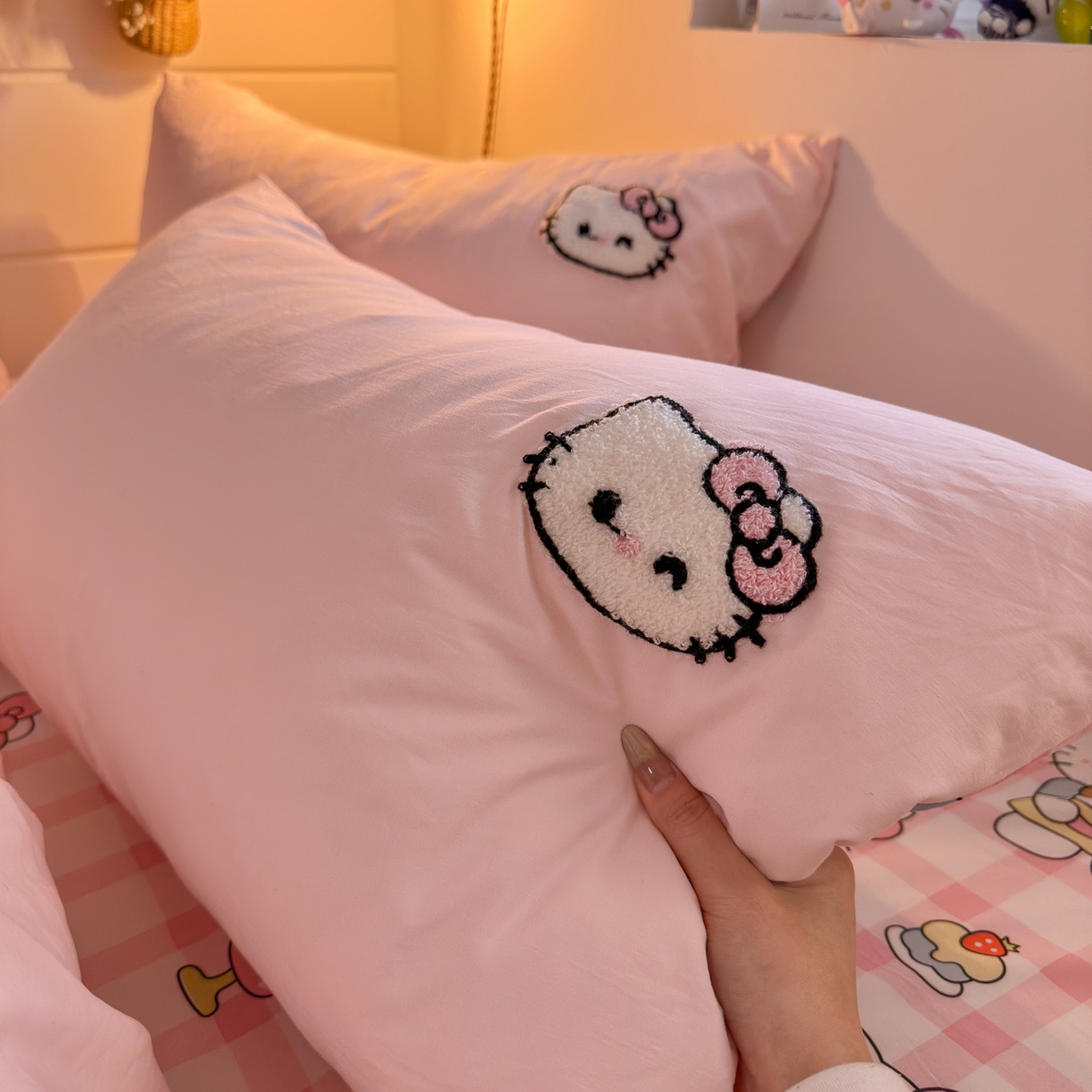 91家纺网 家纺一手货源 找家纺 （总）优卡迪家纺馆 2026新款水洗棉印加绣四件套