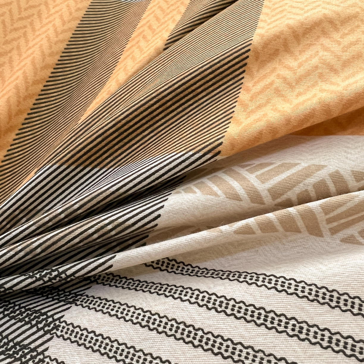 91家纺网 家纺一手货源 找家纺 珂博家纺 2026新款12868全棉纯棉小清新印花系列单品被套 曼塔罗