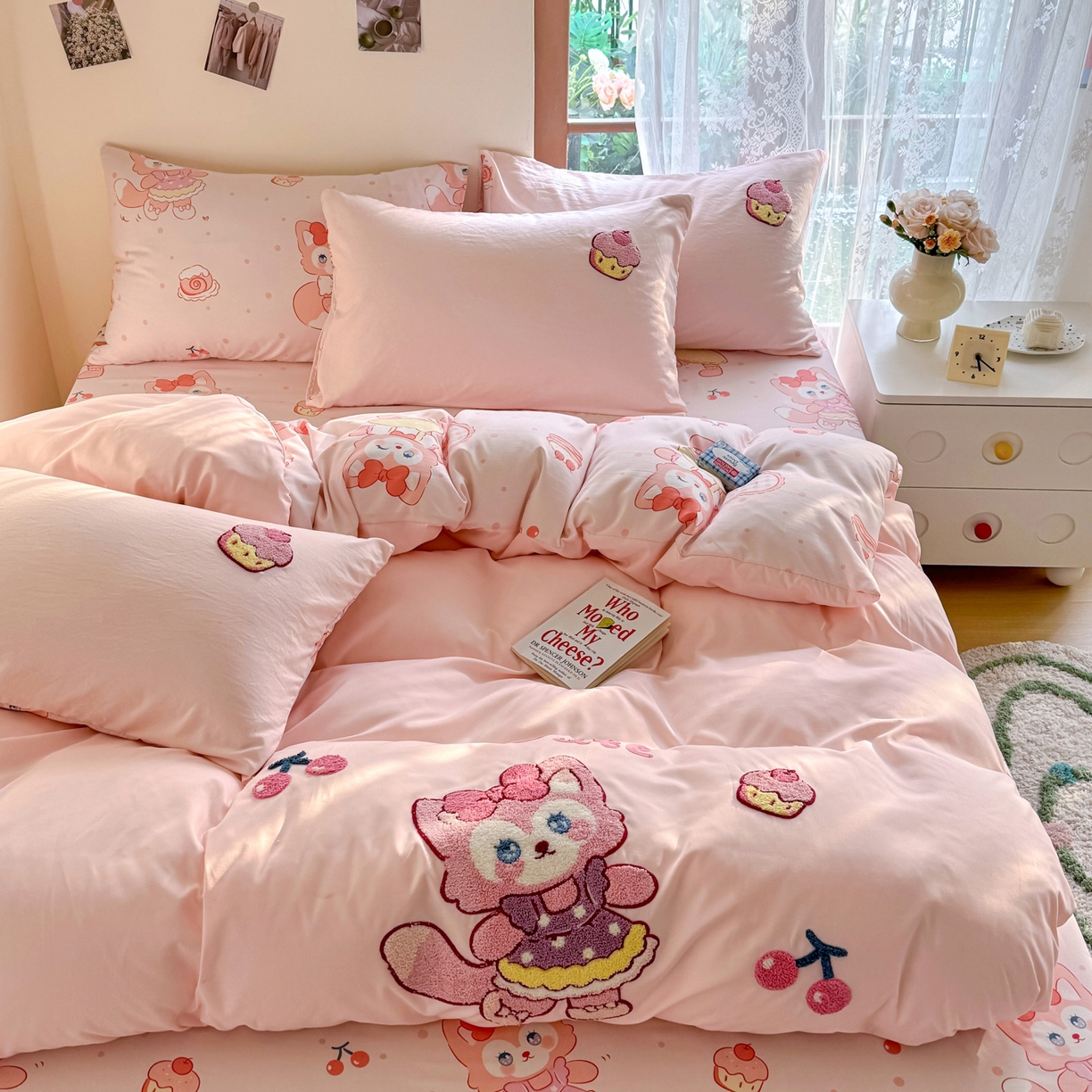 91家纺网 家纺一手货源 找家纺 （总）优卡迪家纺馆 2026新款水洗棉印加绣四件套