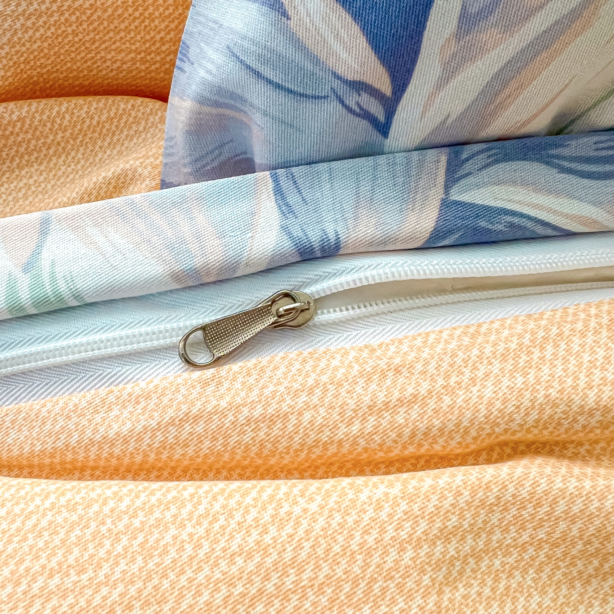 91家纺网 家纺一手货源 找家纺 珂博家纺 2026新款12868全棉纯棉小清新印花系列单品被套 梦里繁花